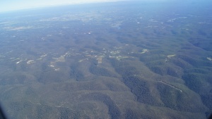 Widok na Góry Błękitne