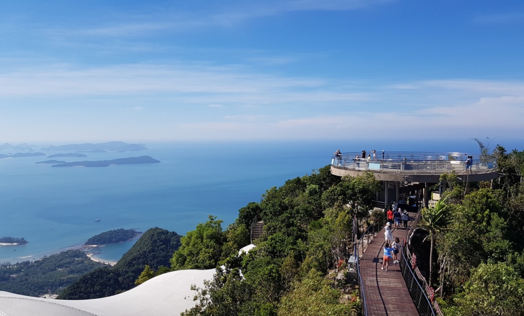 Tarasy górnej stacji kolejki Cable Car