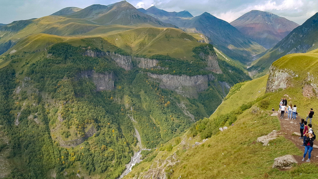 Widok na kanion Aragwi