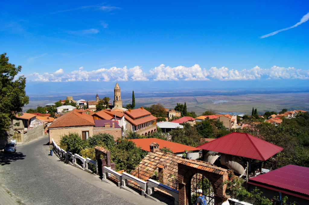 Gruzja miasteczko Signagi