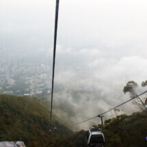 Kolejka linowa na górę Avila - a mówiłem że tam jest Caracas Kolejka linowa na górę Avila - a mówiłem że tam jest Caracas