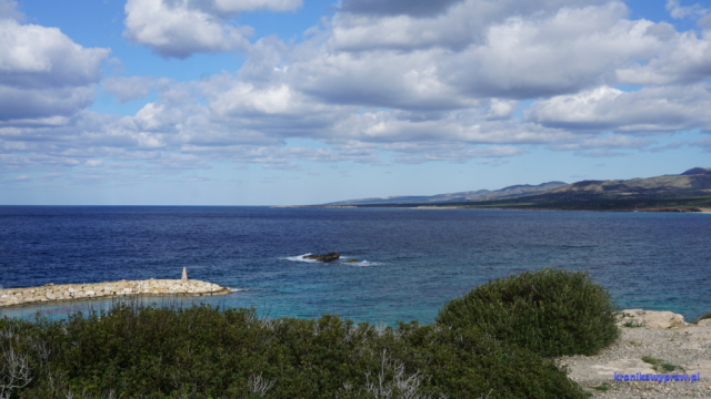 Widok na półwysep Akamas Widok na półwysep Akamas