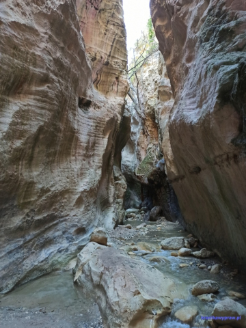 Wąwóz Avakas Wąwóz Avakas