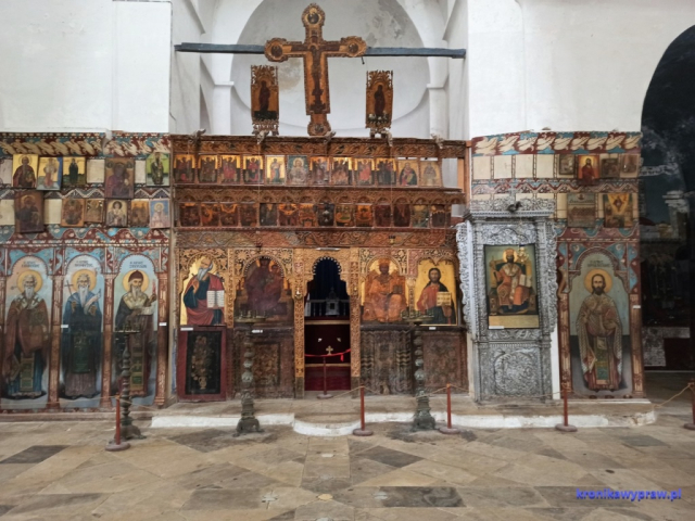 Wnętrze muzeum - zachowano orginalny wystrój kościoła Wnętrze muzeum - zachowano orginalny wystrój kościoła