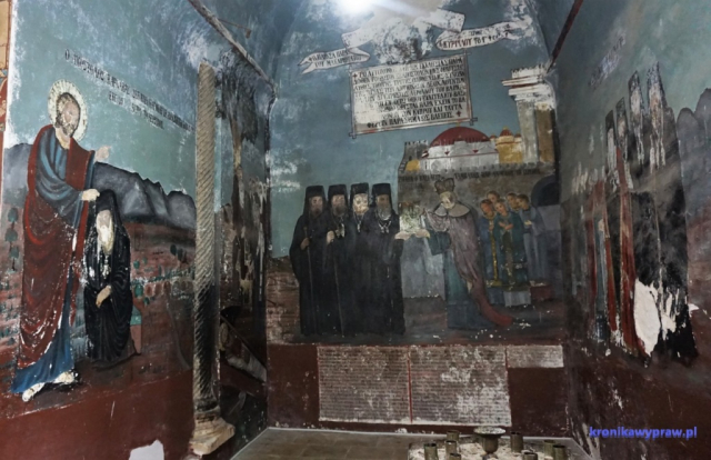 Malowidła o histori odnaleziena grobu św. Barnaby Malowidła o histori odnaleziena grobu św. Barnaby