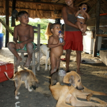 Indiańska rodzina nad Orinoko Indiańska rodzina nad Orinoko