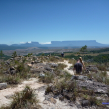 Widok na tepui Roraima Widok na tepui Roraima