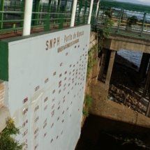 Port w Manaus - Poziom wody w poszczególnych latach Port w Manaus - Poziom wody w poszczególnych latach