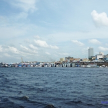 Port w Manaus - od strony rzeki Port w Manaus - od strony rzeki