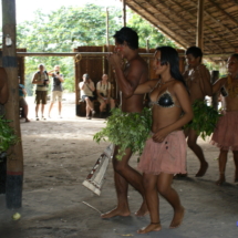 Tak witają nas w indiańskiej wiosce Tak witają nas w indiańskiej wiosce