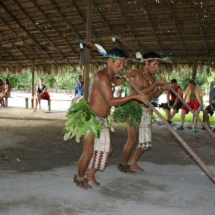 Tak witają nas w indiańskiej wiosce Tak witają nas w indiańskiej wiosce
