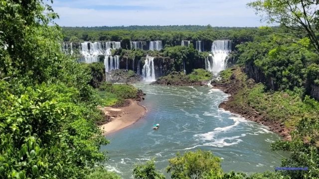 Brazylia wodospady Iguazu