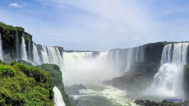 Brazylia wodospady Iguazu - widok na Gargante del Diablo