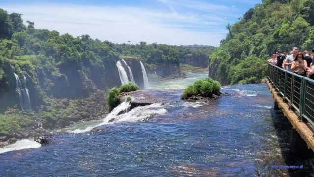 Brazylia wodospady Iguazu - widok