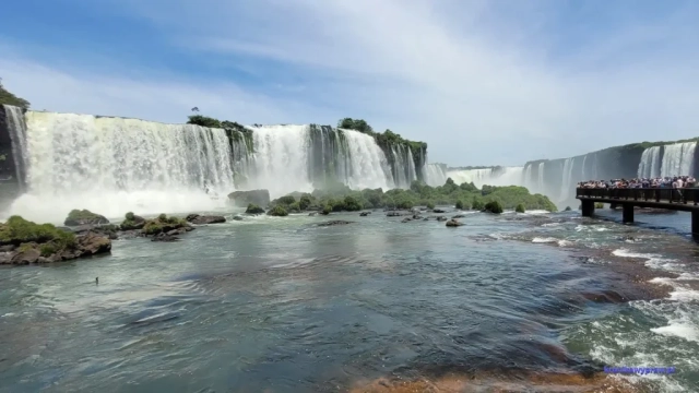 Brazylia wodospady Iguazu - widok