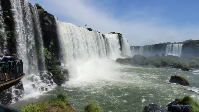 Brazylia wodospady Iguazu - widok