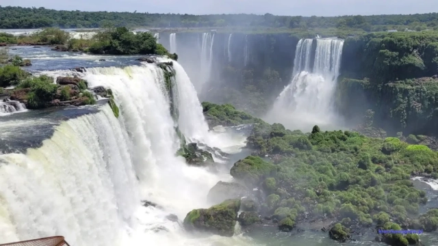 Brazylia wodospady Iguazu - widok